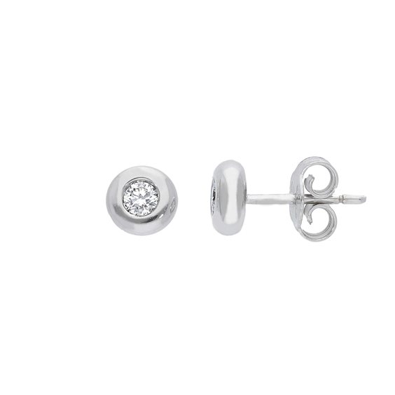 Orecchini Gioielleria Dossena  Donna in Oro Diamante 0.18 Ct 206425 - 206425